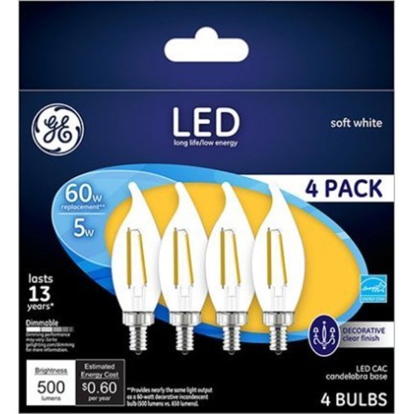 Current Ge 4Pk 5W Sw Cac Bulb 93129333